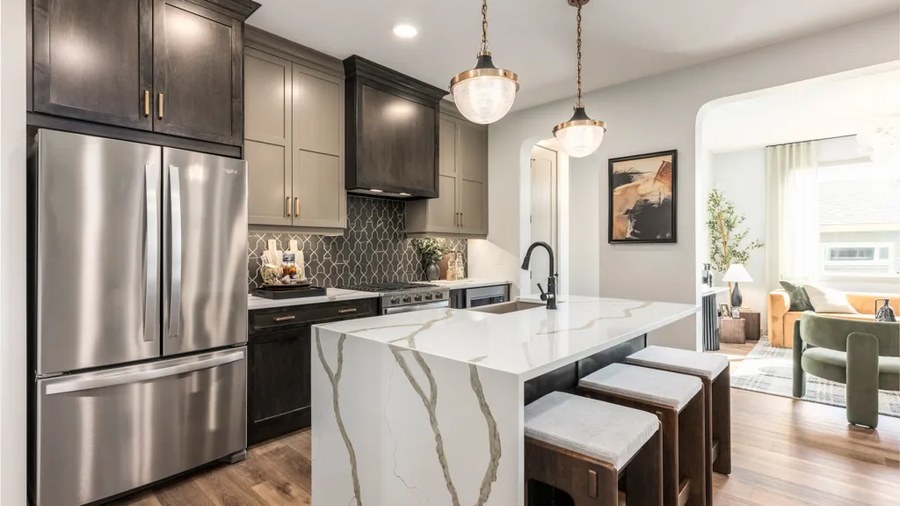 The Griffin floor plan at Rangeview Section 23 by Homes By Avi in Calgary, AB