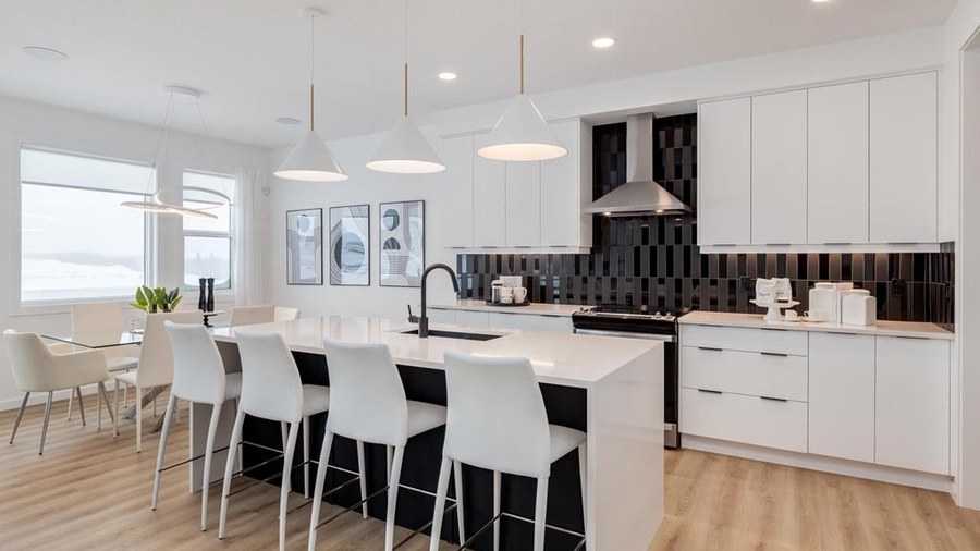 The The Caldwell new home model plan at the Rockland Park (HBA) by Homes By Avi in Calgary