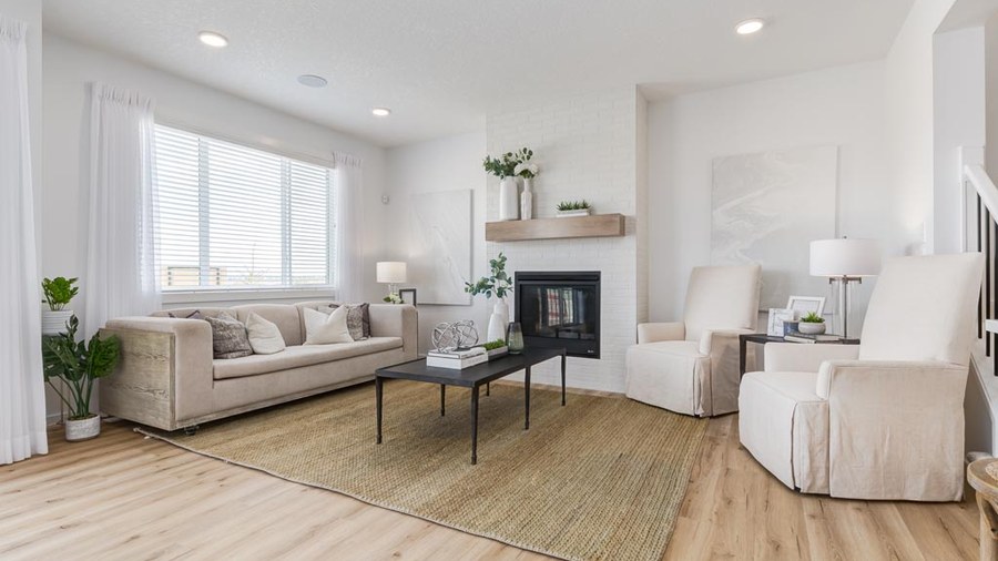 The Jefferson floor plan at Rockland Park (HBA) by Homes By Avi in Calgary, AB