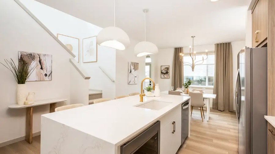 The The Alexis new home model plan at the Sirocco by Homes By Avi in Calgary