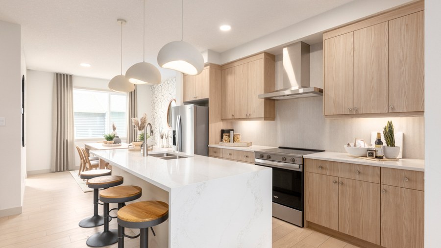 The Finley floor plan at Sirocco by Homes By Avi in Calgary, AB