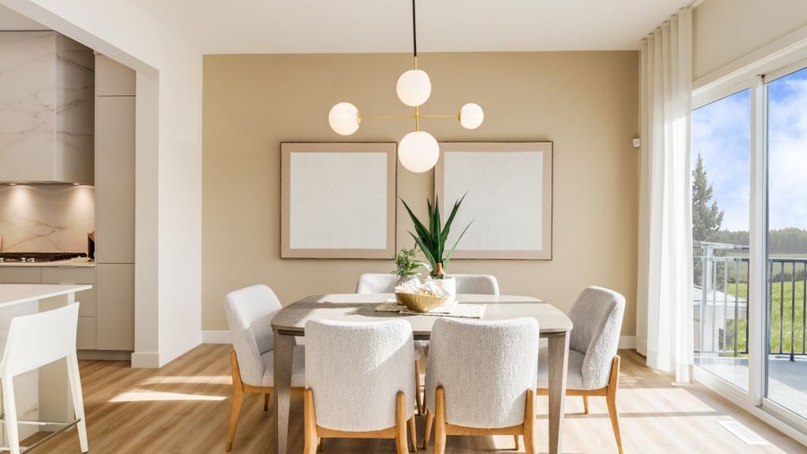 The The Lincoln new home model plan at the Sirocco by Homes By Avi in Calgary