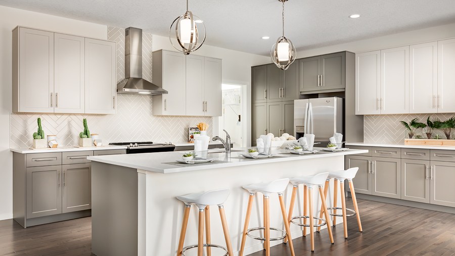 The Yorkshire floor plan at Sirocco by Homes By Avi in Calgary, AB
