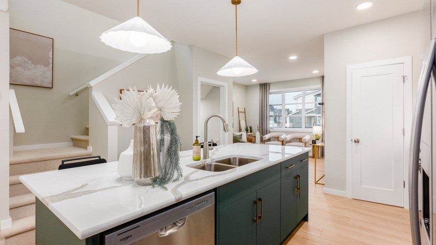 The Alexis floor plan at Starling (HBA) by Homes By Avi in Calgary, AB