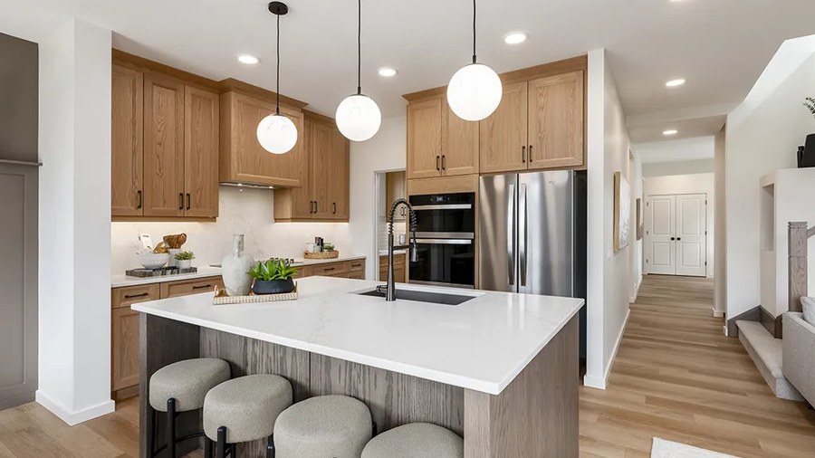 The The Andre new home model plan at the Starling (HBA) by Homes By Avi in Calgary