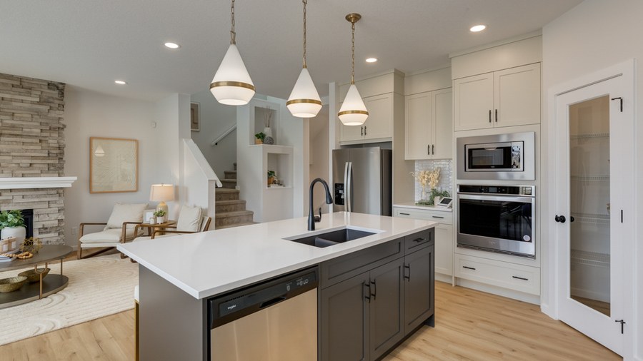 The The Titus new home model plan at the Vermilion Hill by Homes By Avi in Calgary