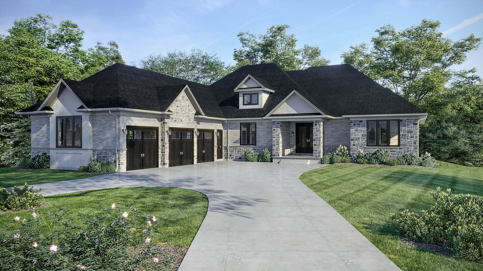 The Elora floor plan at Swan Creek Estates by Gemini Homes in Centre Wellington, Ontario