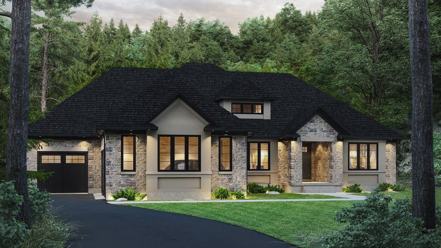 The The Eramosa new home model plan at the Swan Creek Estates by Gemini Homes in Centre Wellington