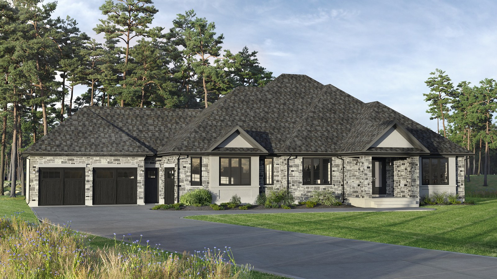 The Woolwich floor plan at Swan Creek Estates by Gemini Homes in Centre Wellington, Ontario