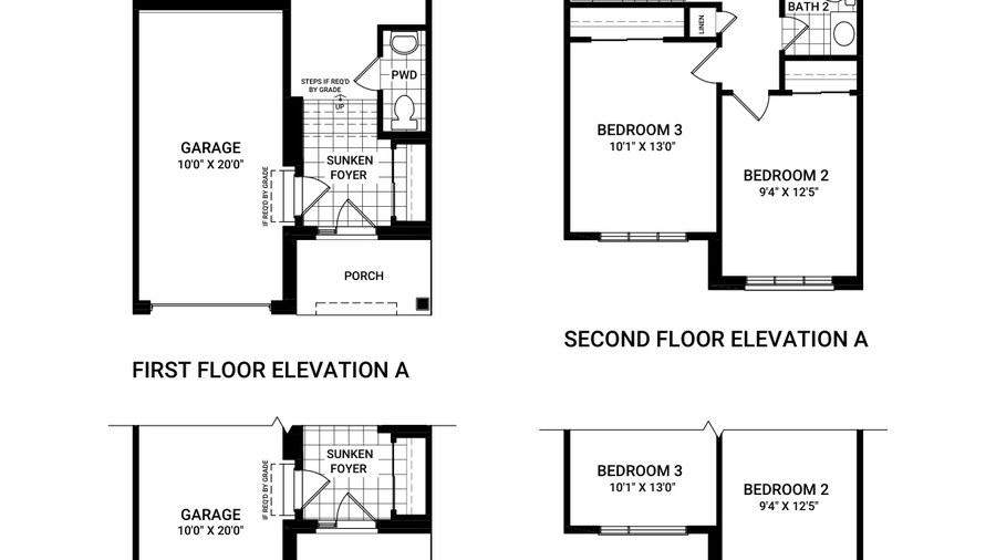 The Eagleridge new home model plan at the Abbott's Run by Minto Communities in Stittsville