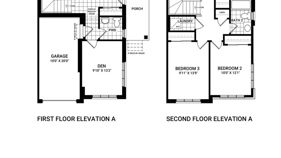 The Wynwood Corner new home model plan at the Weavers Way by Minto Communities in Almonte