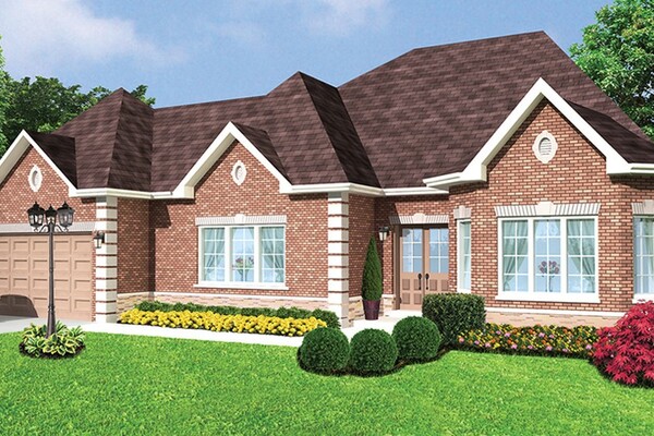Charlemagne B floor plan at Mill Pond by BGS Homes in Norwood, Ontario