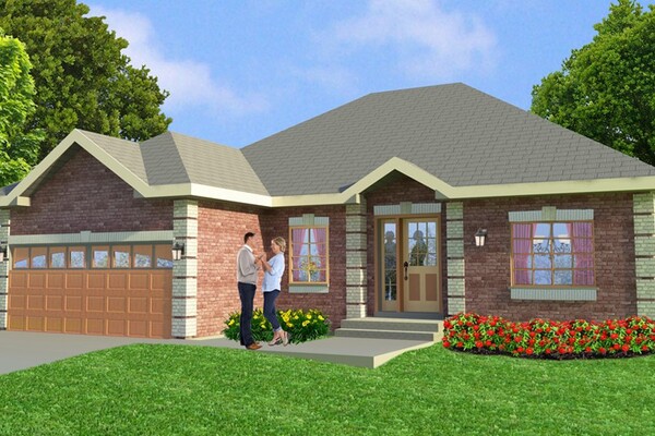 Eaton Estate floor plan at Mill Pond by BGS Homes in Norwood, Ontario