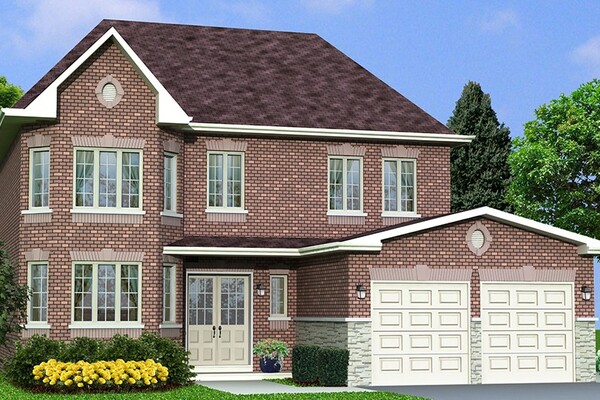 Knights Castle floor plan at Mill Pond by BGS Homes in Norwood, Ontario
