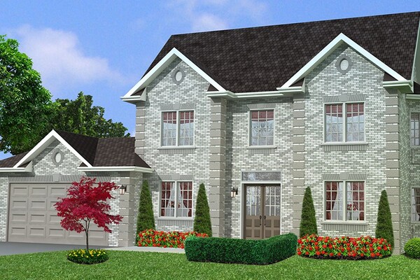 Oxford Palace floor plan at Mill Pond by BGS Homes in Norwood, Ontario