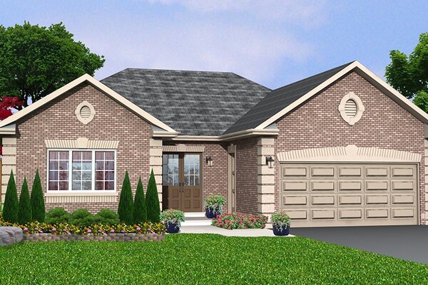 Victoria Estate floor plan at Mill Pond by BGS Homes in Norwood, Ontario