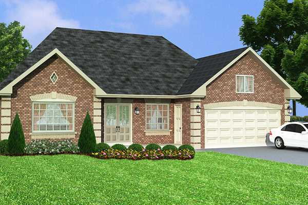 Kingswood floor plan at Oxford's Camelot by BGS Homes in Norwich, Ontario