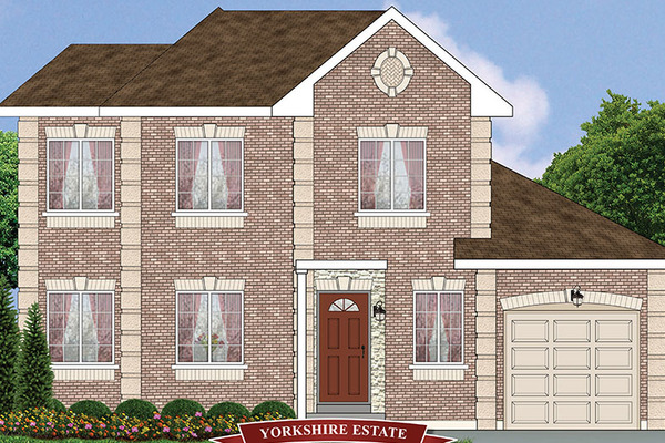 Yorkshire Estate floor plan at Oxford's Camelot by BGS Homes in Norwich, Ontario