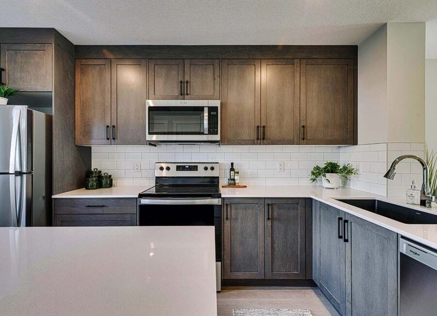 The Prima with Rooftop Patio new home model plan at the ZEN Mahogany by Avalon Master Builder in Calgary