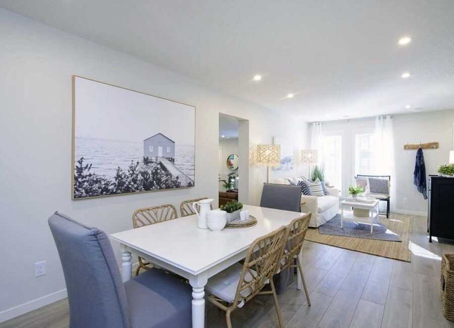 The Hadley new home model plan at the ZEN Greystone by Avalon Master Builder in Cochrane