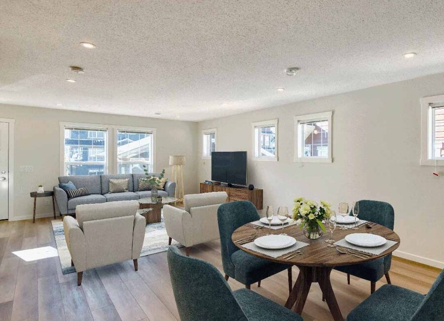 Cortland floor plan at ZEN Greystone South by Avalon Master Builder in Cochrane, Alberta