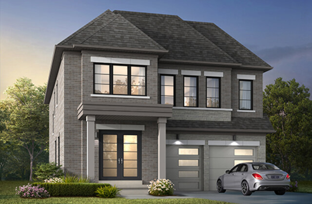 The The Wallflower new home model plan at the Trafalgar Highlands by Coscorp in Oakville