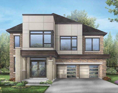 Williams floor plan at Cityside by Fieldgate Homes in Stouffville, Ontario