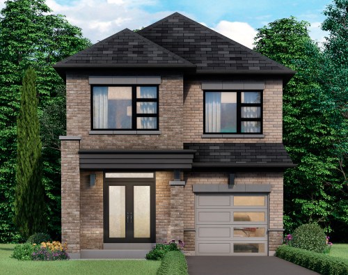 THE SHORELANDS floor plan at Valleylands of Sixteen Mile Creek by Fieldgate Homes in Milton, Ontario