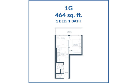 The 1G new home model plan at the The Highmark by Highmark in Pickering