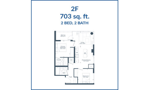 The 2F new home model plan at the The Highmark by Highmark in Pickering