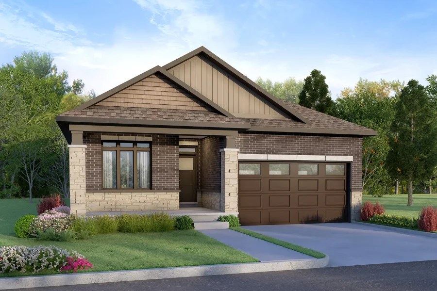 Cocoa floor plan at Stirling Meadows by Talos Homes in Brockville, Ontario