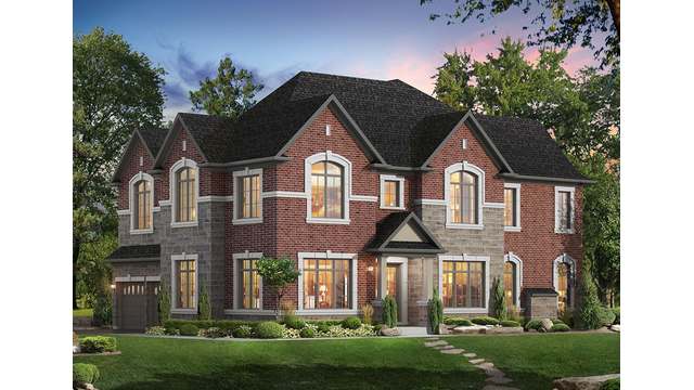 The The Cardiff new home model plan at the Castles of Caledon (Mk) by Mosaik Homes in Caledon