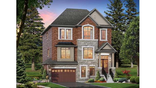 The The Kirtling new home model plan at the Castles of Caledon (Mk) by Mosaik Homes in Caledon