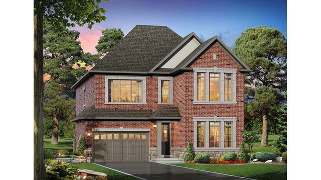The The Windsor new home model plan at the Castles of Caledon (Mk) by Mosaik Homes in Caledon