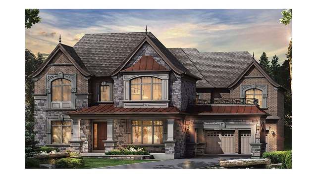The Cypress floor plan at Copperwood in Kleinburg by Mosaik Homes in Kleinburg, ON