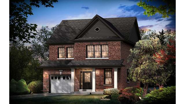 The Covington floor plan at Sharon Village (Mk) by Mosaik Homes in East Gwillimbury, ON