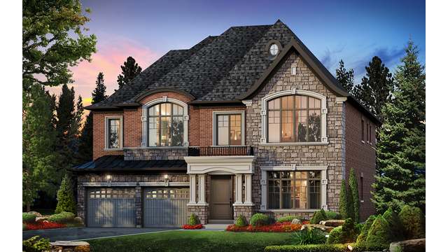 The The Belvoir new home model plan at the The View on Pine Valley by Mosaik Homes in Vaughan