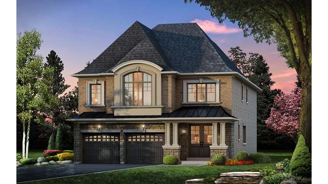 The The Dover new home model plan at the The View on Pine Valley by Mosaik Homes in Vaughan