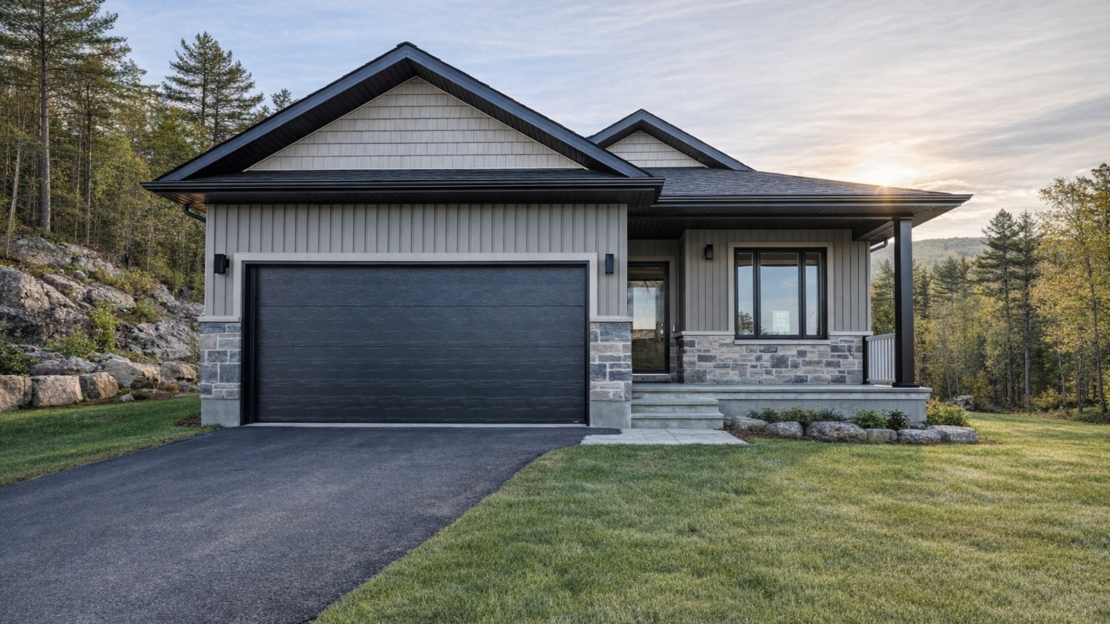 The Meadowlands floor plan at Granite Village by Neilcorp Homes in Calabogie, Ontario