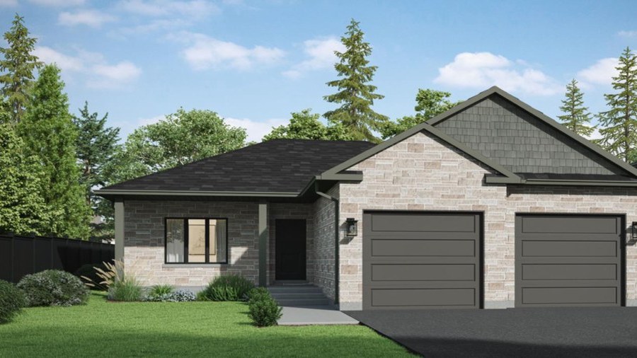 The Birch new home model plan at the West Woods Estates by O'Malley Homes in Listowel