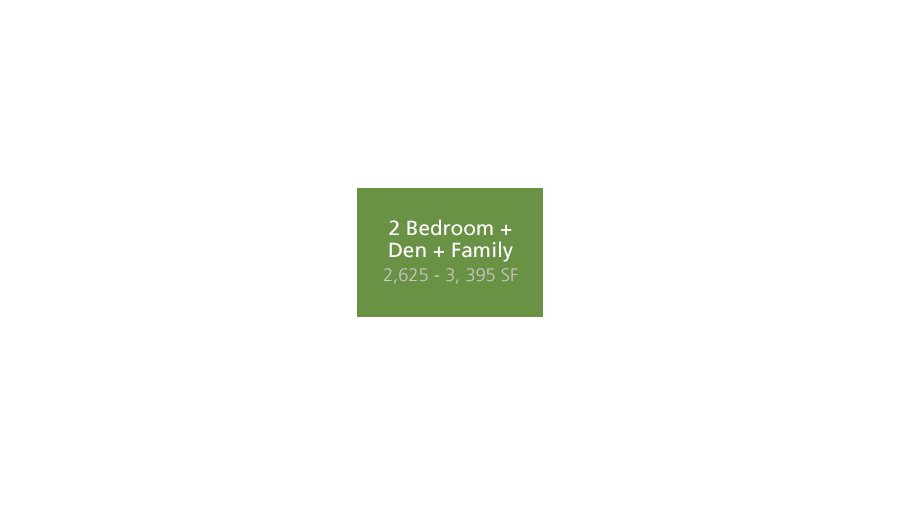 Forest's Edge 2 Bed + Den floor plan at Evelyn by Onni Group in West Vancouver, BC