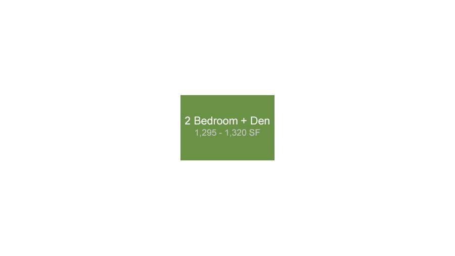 Forest's Edge 2 Bed floor plan at Evelyn by Onni Group in West Vancouver, BC