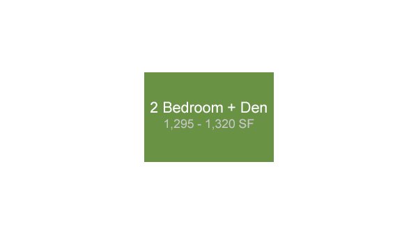 The Forest's Edge 2 Bed new home model plan at the Evelyn by Onni Group in West Vancouver
