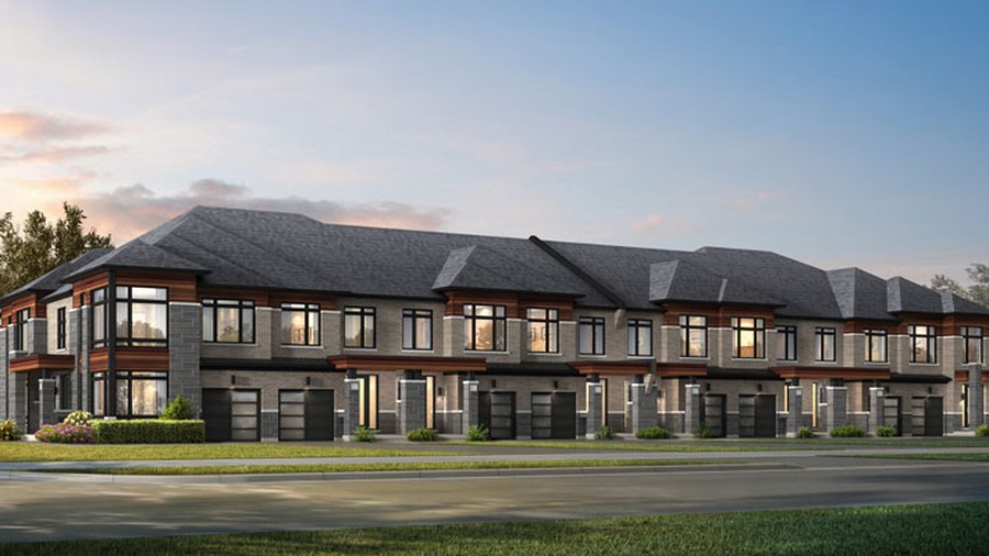 20-03 END UNIT floor plan at The Castle Mile by Opus Homes in Brampton, Ontario