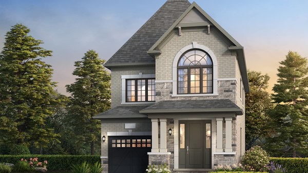 The 30-01 new home model plan at the The Castle Mile by Opus Homes in Brampton
