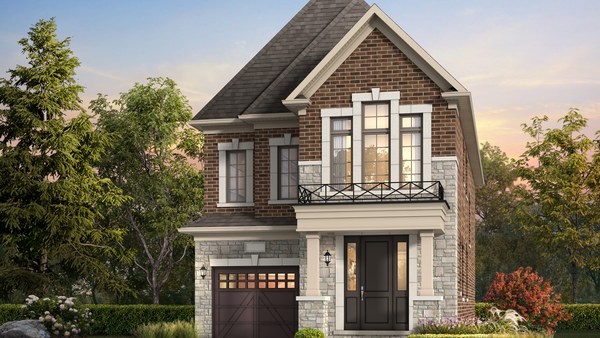 The 30-02 new home model plan at the The Castle Mile by Opus Homes in Brampton