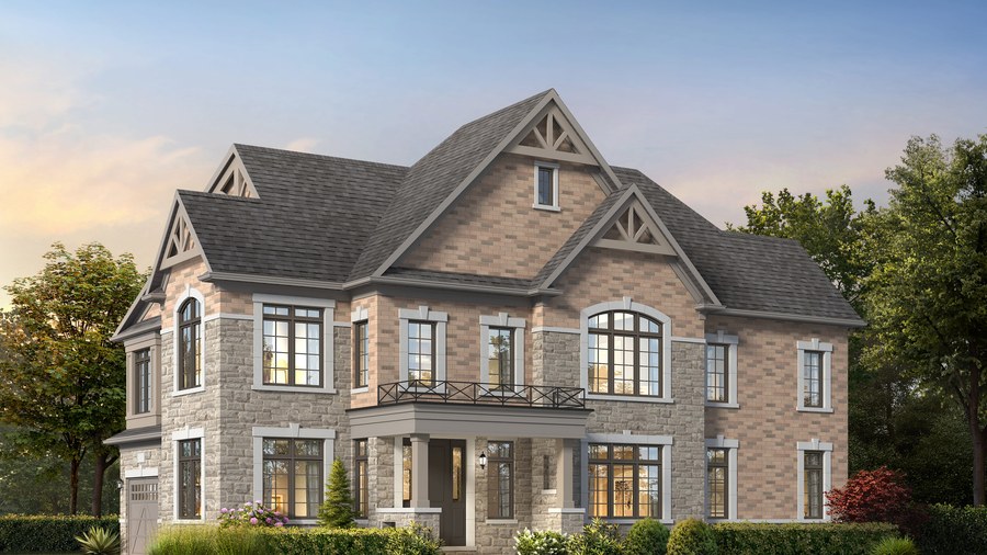 30-04 floor plan at The Castle Mile by Opus Homes in Brampton, Ontario