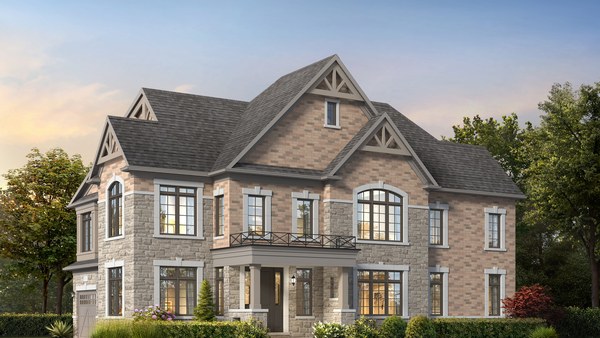 The 30-04 new home model plan at the The Castle Mile by Opus Homes in Brampton