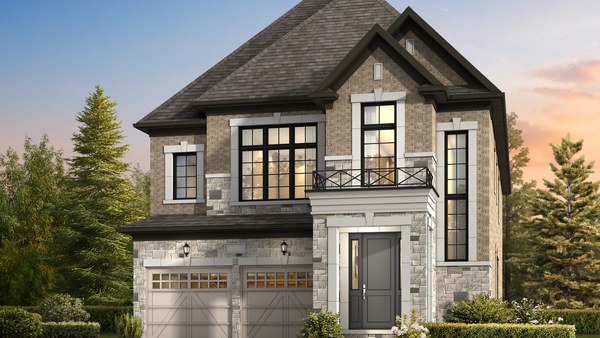 The 38-02 new home model plan at the The Castle Mile by Opus Homes in Brampton