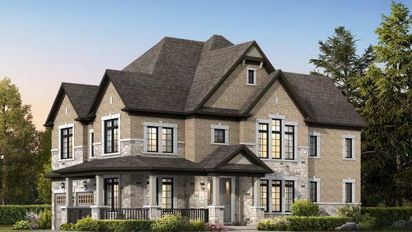 The 38-04 new home model plan at the The Castle Mile by Opus Homes in Brampton